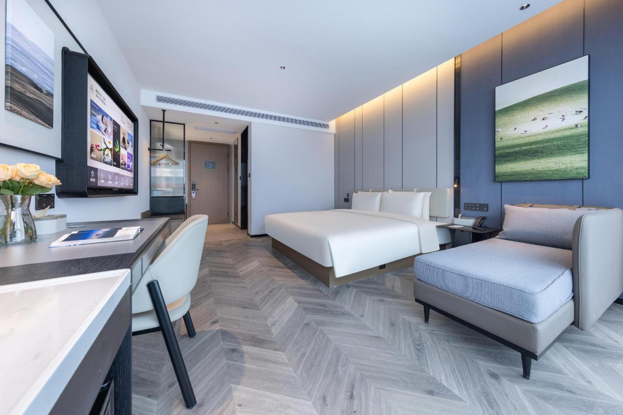 Atour Hotel Wuhan Chuhe Han Street Hongshan Plaza Eksteriør bilde