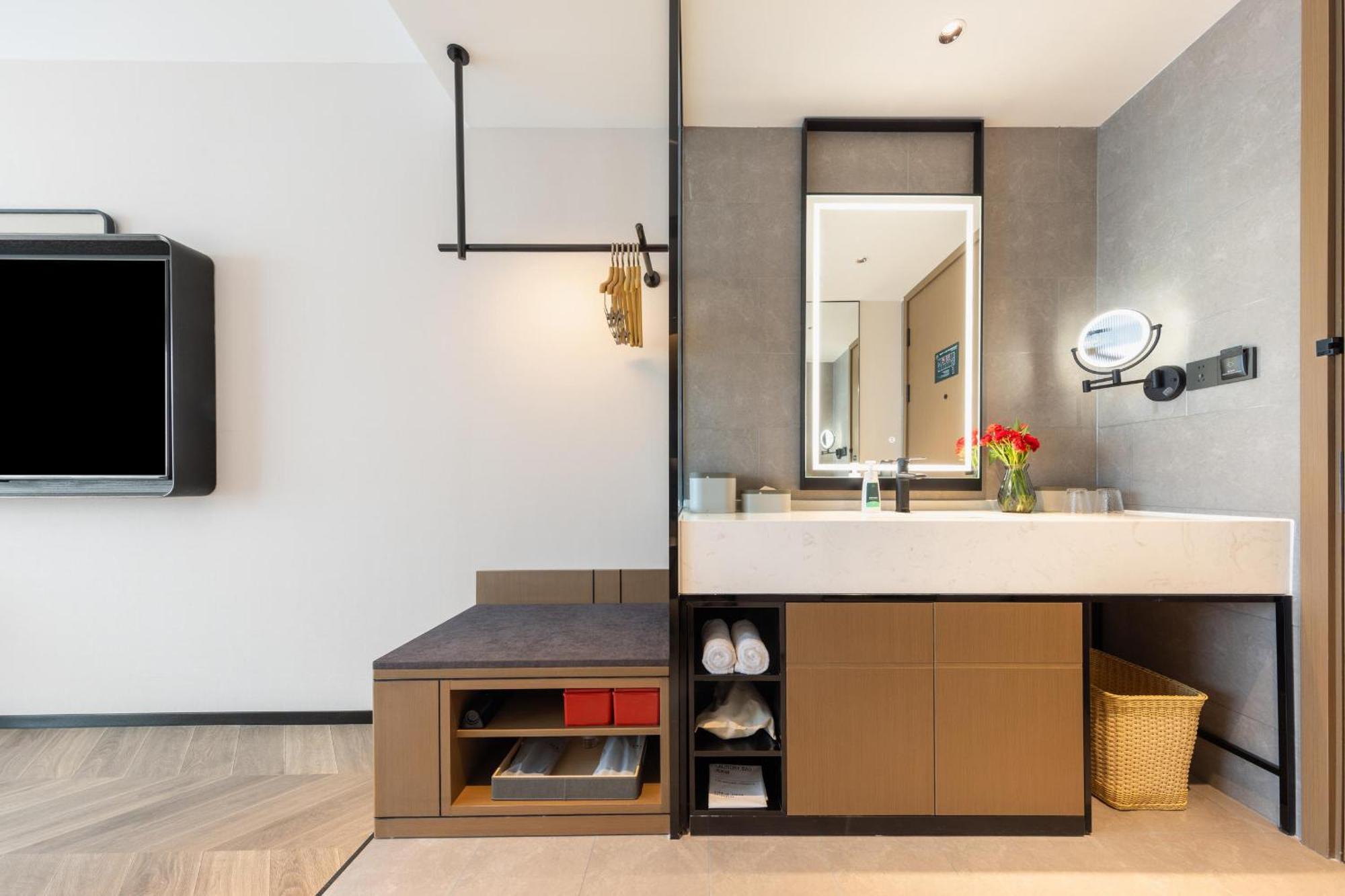 Atour Hotel Wuhan Chuhe Han Street Hongshan Plaza Eksteriør bilde