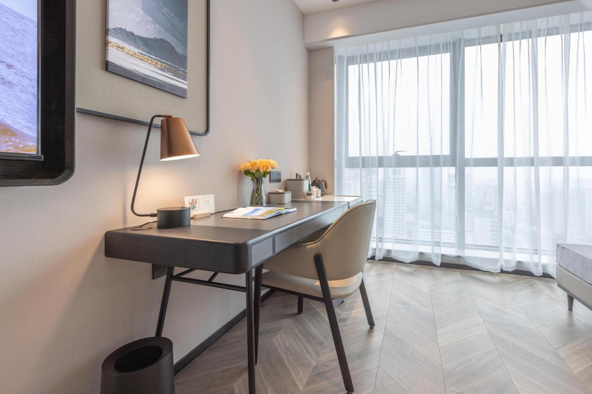 Atour Hotel Wuhan Chuhe Han Street Hongshan Plaza Eksteriør bilde