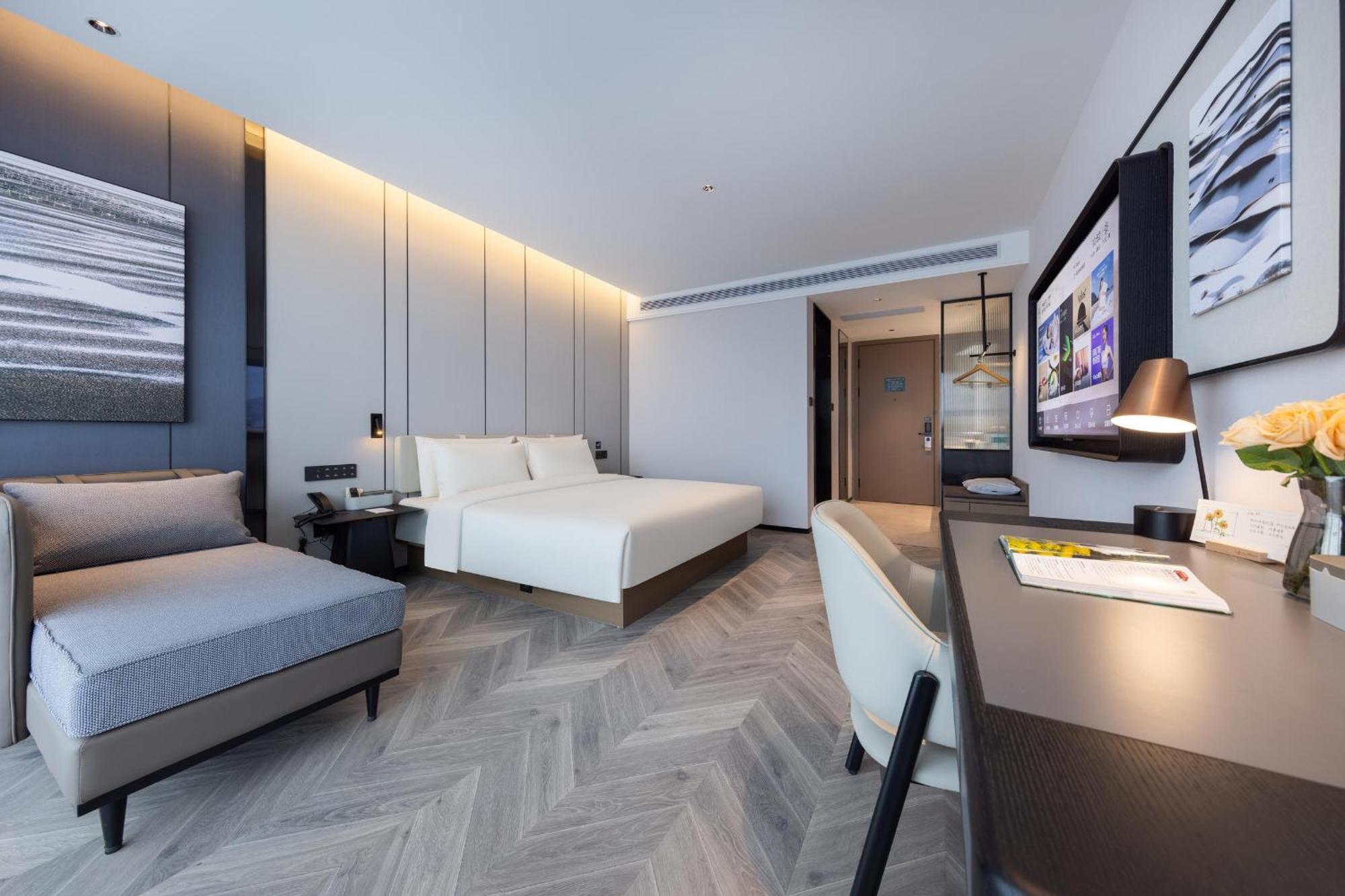 Atour Hotel Wuhan Chuhe Han Street Hongshan Plaza Eksteriør bilde