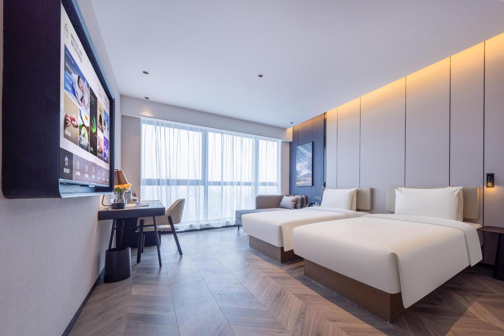 Atour Hotel Wuhan Chuhe Han Street Hongshan Plaza Eksteriør bilde