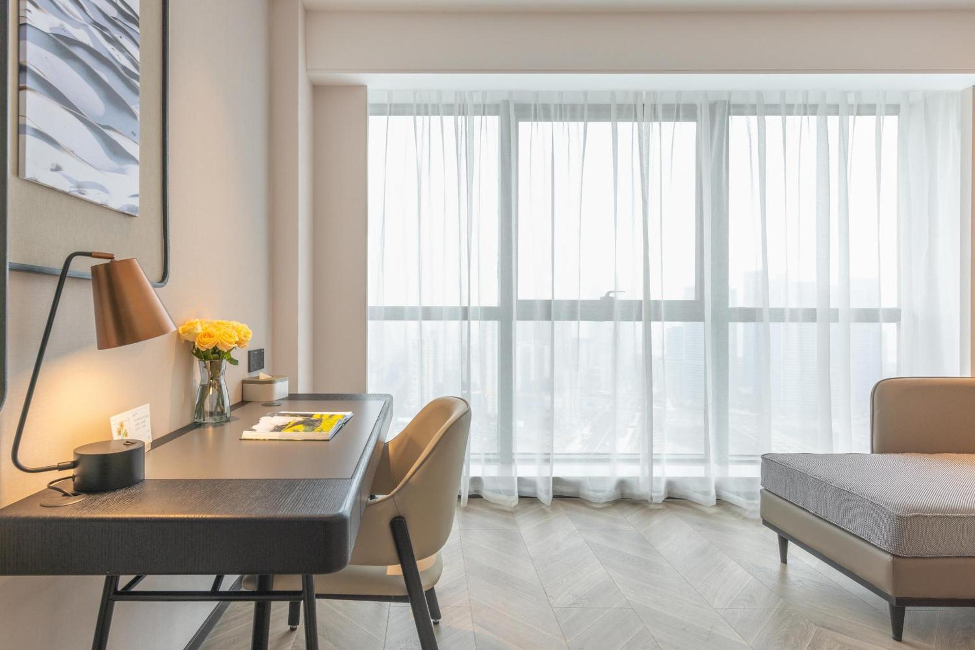 Atour Hotel Wuhan Chuhe Han Street Hongshan Plaza Eksteriør bilde